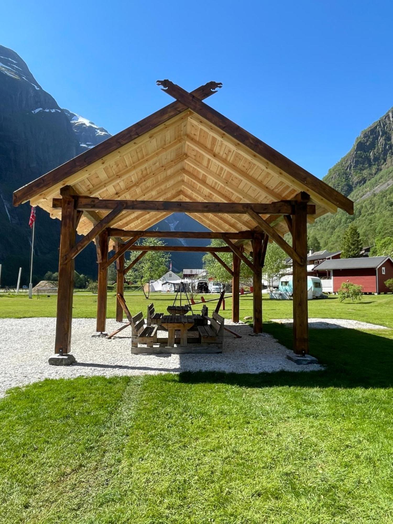 Gudvangen Camping Exteriör bild