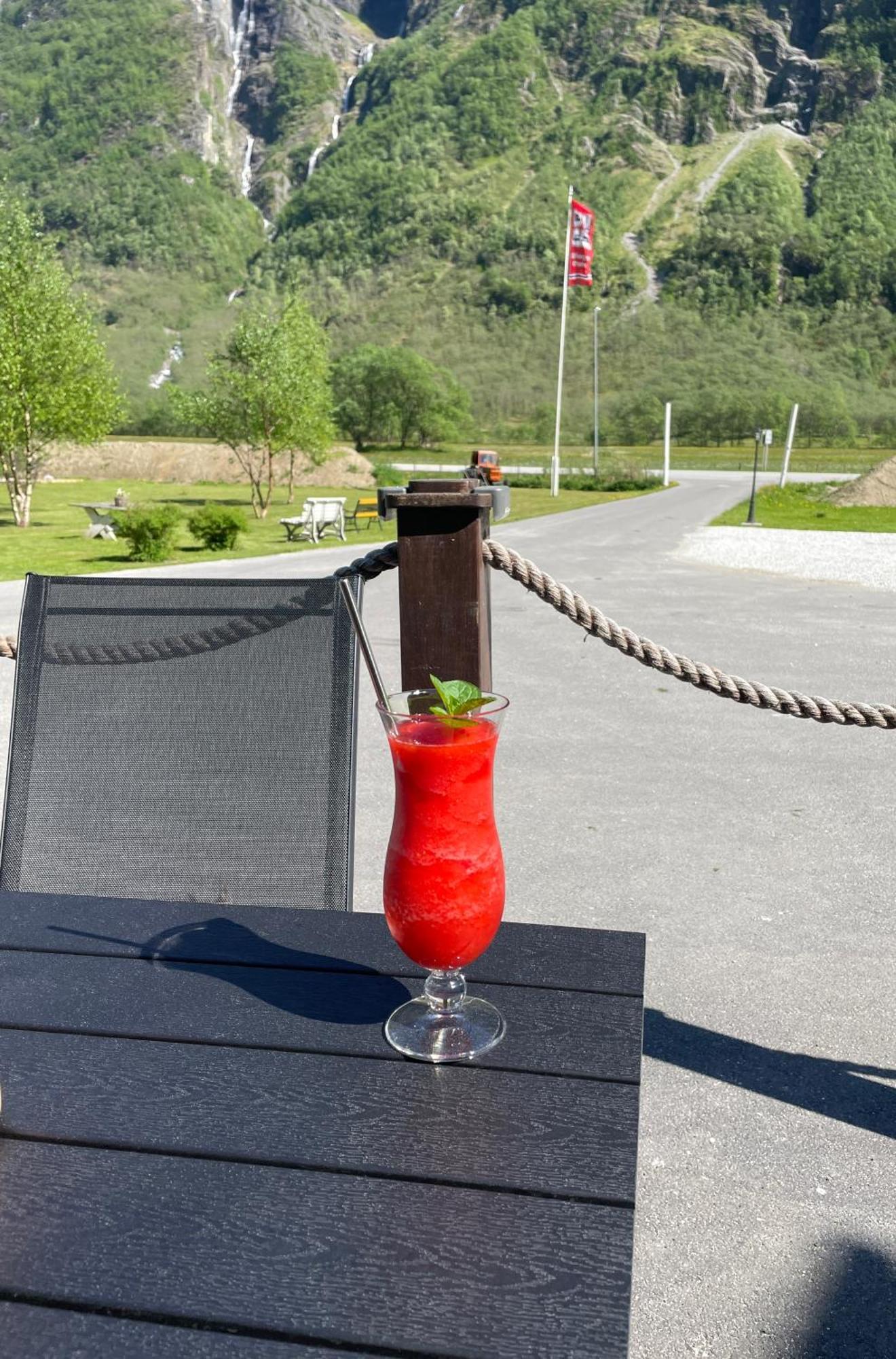 Gudvangen Camping Exteriör bild