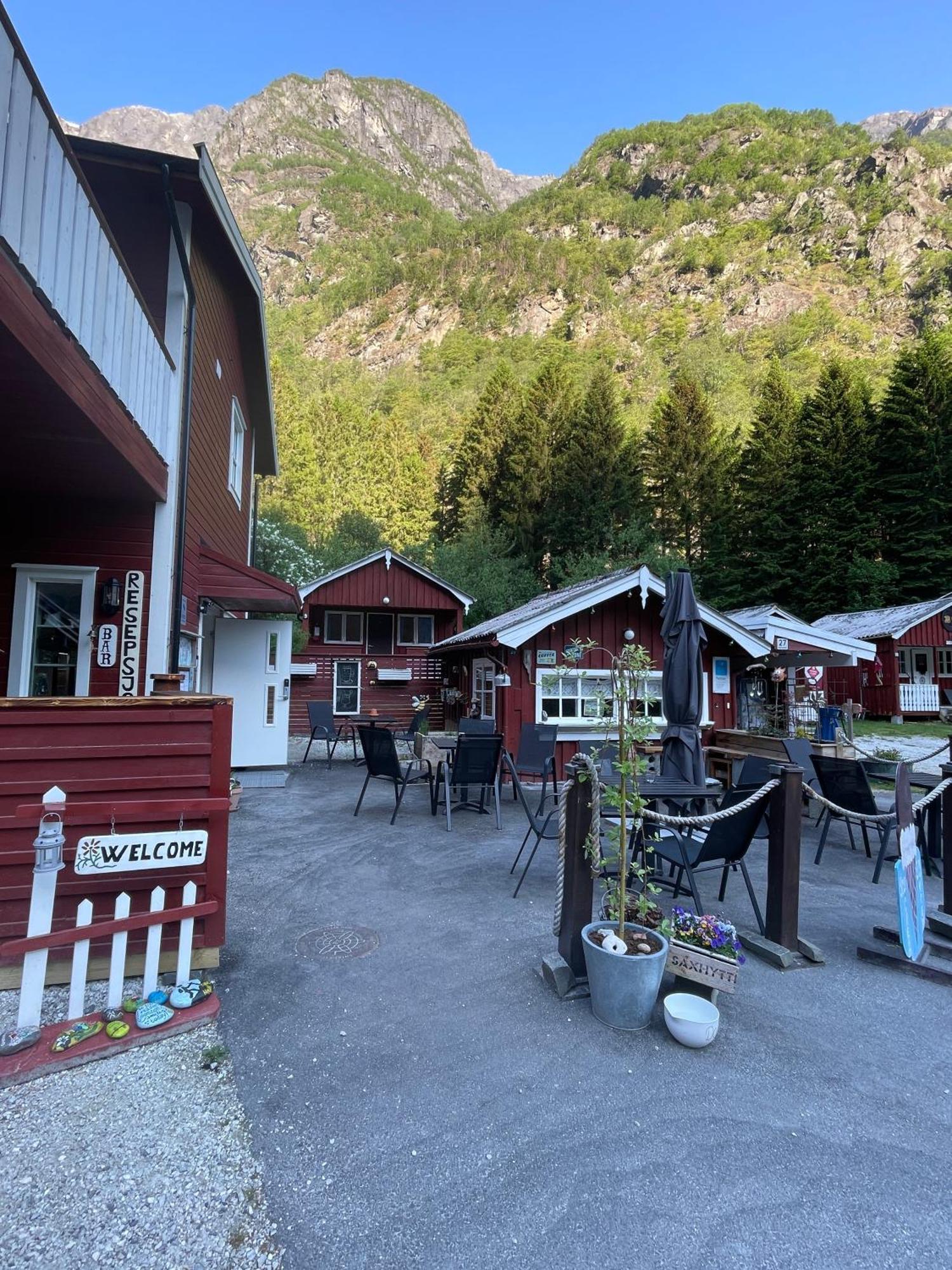 Gudvangen Camping Exteriör bild