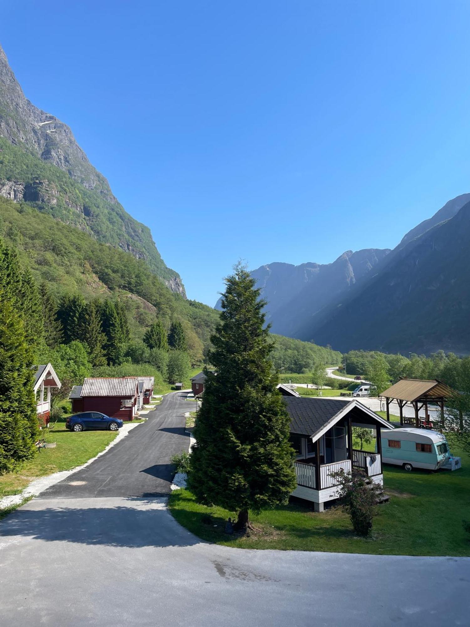 Gudvangen Camping Exteriör bild